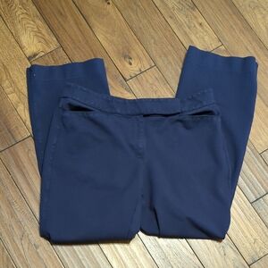 White House Black Market Navy Pants Size 12 R
